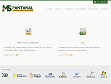 Tablet Screenshot of mspantanal.com